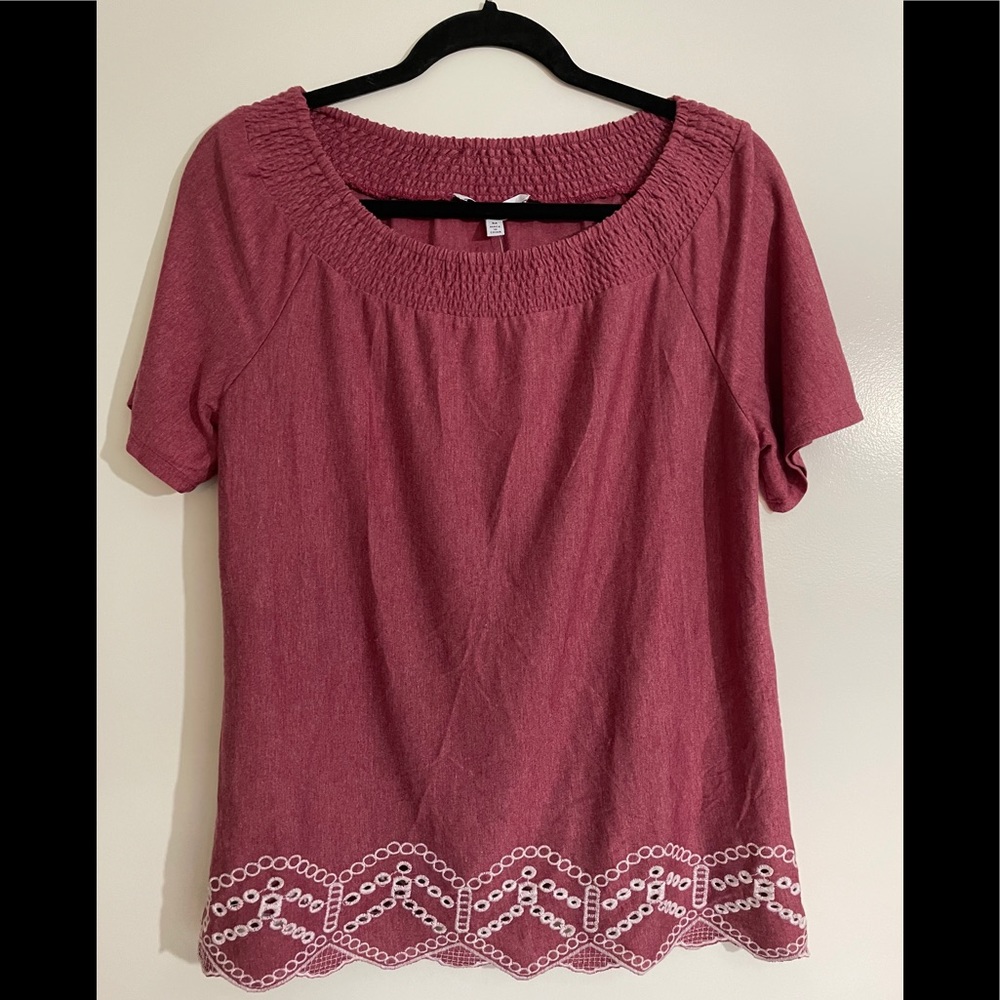 Dusty Rose Top